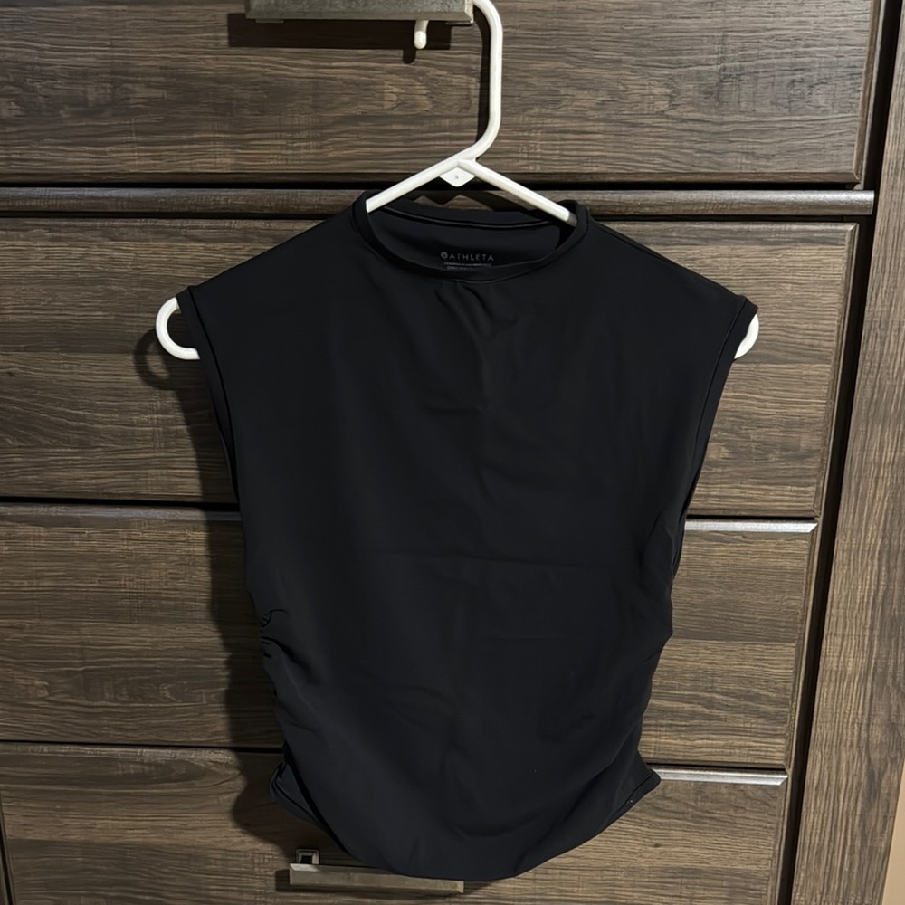 Athleta Classic Black Muscle Tee